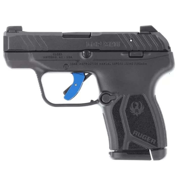 RUGER LCP Max .380 ACP 2.8in 10rd Black/Blue Pistol (13776)