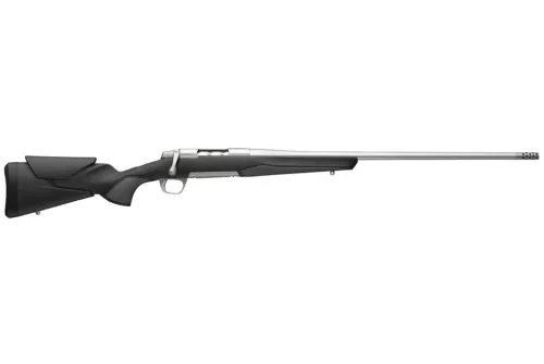 Browning 036008224 X-Bolt 2 Hunter Full Size 270 Win 3+1 24" Stainless Steel Threaded Barrel, Drilled & Tapped Stainless Steel Receiver, Adj Vari-Tech Black Composite Stock w/Adjustable Comb & LOP