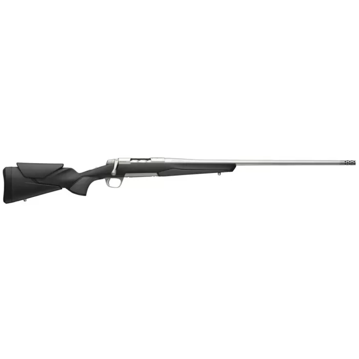 Browning 036008224 X-Bolt 2 Hunter Full Size 270 Win 3+1 24" Stainless Steel Threaded Barrel, Drilled & Tapped Stainless Steel Receiver, Adj Vari-Tech Black Composite Stock w/Adjustable Comb & LOP