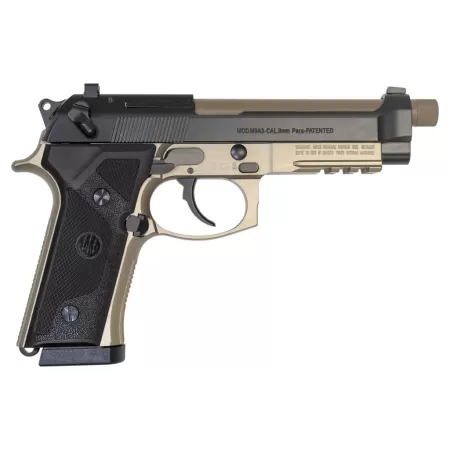 Beretta M9a3 F 9Mm 5" Fde/Blk 17Rd J92M9A3M4