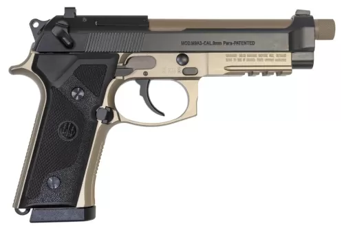 Beretta M9a3 F 9Mm 5" Fde/Blk 17Rd J92M9A3M4