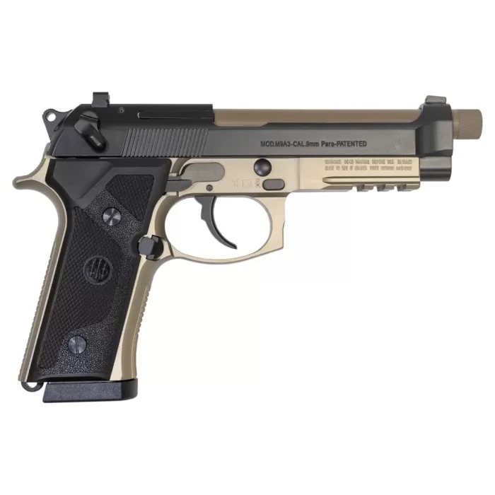 Beretta M9a3 F 9Mm 5" Fde/Blk 17Rd J92M9A3M4 Beretta M9a3 F 9Mm 5" Fde/Blk 17Rd J92M9A3M4
