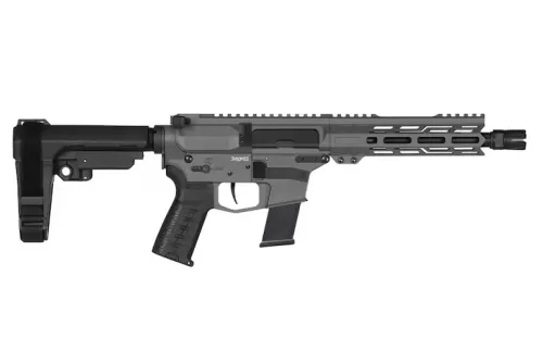 CMMG Banshee Mk10 10mm 8in 15rd Tungsten Semi-Auto Pistol w/ Ripbrace (10A570F-TNG)