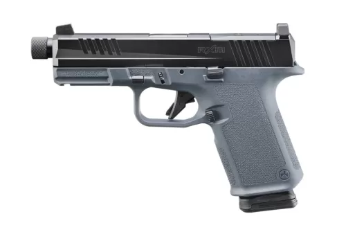 RUGER RXM 9mm 4.5in Threaded 2x 15rd Mags Gray/Black Pistol (19412)