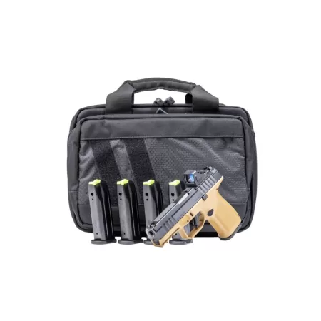 ROST MARTIN RM1C 9mm 4in 2x 15rd Mags Optics Ready FDE Pistol (RM1CFDEOSP15)