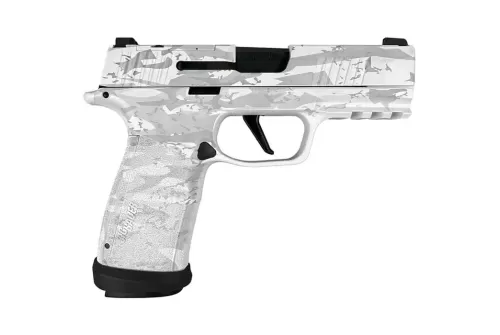 P365-XMACRO TACOPS 9MM 3.7'' BBL (4)17RD WHITE MULTI CAMO