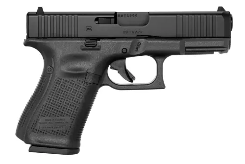COMPENSATED 10-SHOT BLACK TALOGLOCK 19 V 9MM LUGER FS