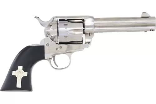 CIM HOLY SMOKER 357MAG 4.75 WHITE W/CROSS