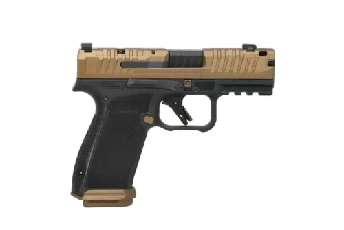 Canik METE MC9 Prime 3.64" 9MM O.R. (2)17rd Pistol, Black/Bronze - HG8573LE-N