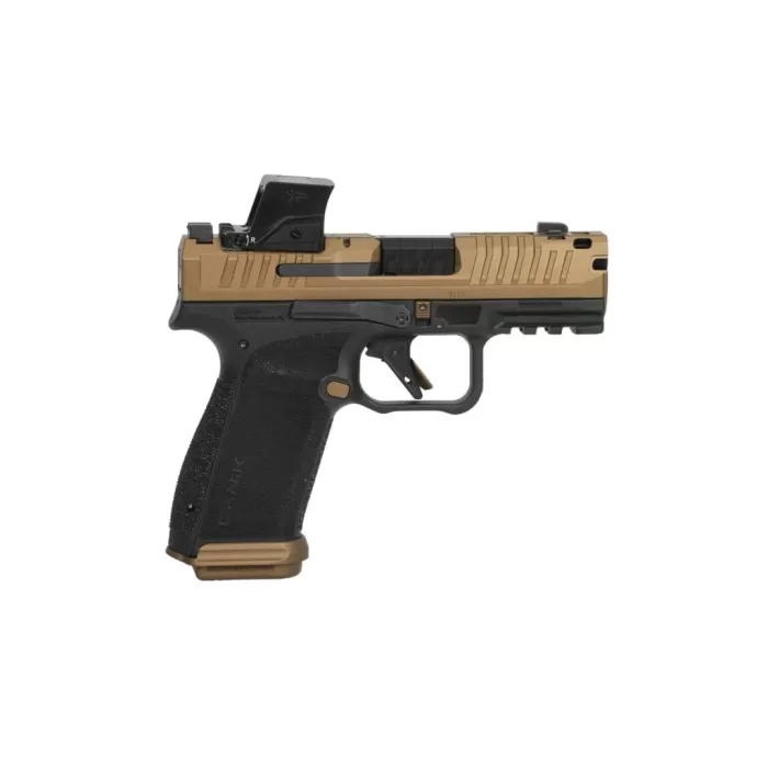 Canik METE MC9 Prime 3.64" 9MM O.R. (2)17rd Pistol, Black/Bronze w/ MO4 - HG8573LEV-N Canik METE MC9 Prime 3.64" 9MM O.R. (2)17rd Pistol, Black/Bronze w/ MO4 - HG8573LEV-N