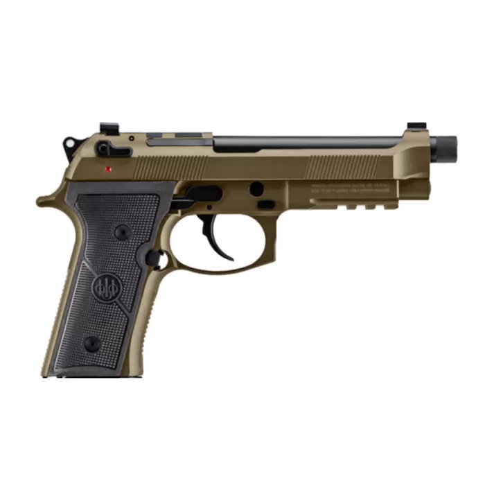 Beretta USA JS92M9A4GBRZ18 M9A4 Overlanding Full Size Frame 9mm Luger 18+1 5.10" Black Threaded Barrel, Nomad Bronze Cerakote Steel Optic Ready/Serrated Slide, Nomad Bronze Cerakote Aluminum Frame w/B Beretta USA JS92M9A4GBRZ18 M9A4 Overlanding Full Size Frame 9mm Luger 18+1 5.10" Black Threaded Barrel, Nomad Bronze Cerakote Steel Optic Ready/Serrated Slide, Nomad Bronze Cerakote Aluminum Frame w/B