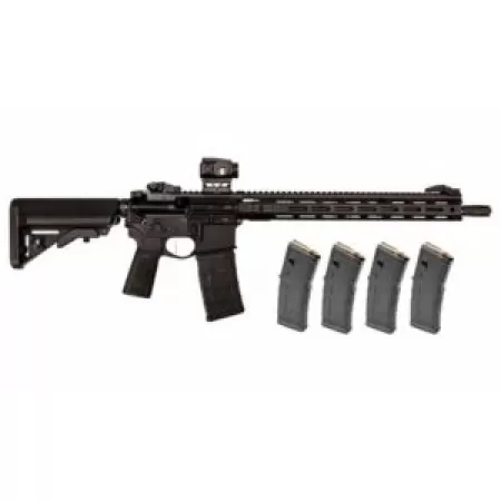 Springfield Armory STV916556BV2B5PAC SAINT Victor V2 Gear Pac 5.56 NATO 30+1 16" Black Melonite Barrel, Black Hardcoat Anodized Aluminum Receiver w/Picatinny Rail, M-LOK Handguard, B5 Enhanced SOPMOD