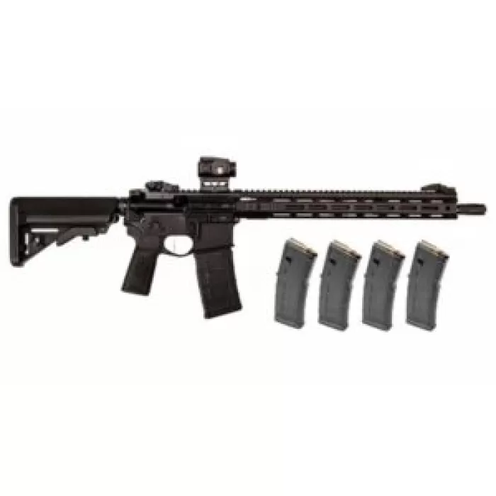 Springfield Armory STV916556BV2B5PAC SAINT Victor V2 Gear Pac 5.56 NATO 30+1 16" Black Melonite Barrel, Black Hardcoat Anodized Aluminum Receiver w/Picatinny Rail, M-LOK Handguard, B5 Enhanced SOPMOD