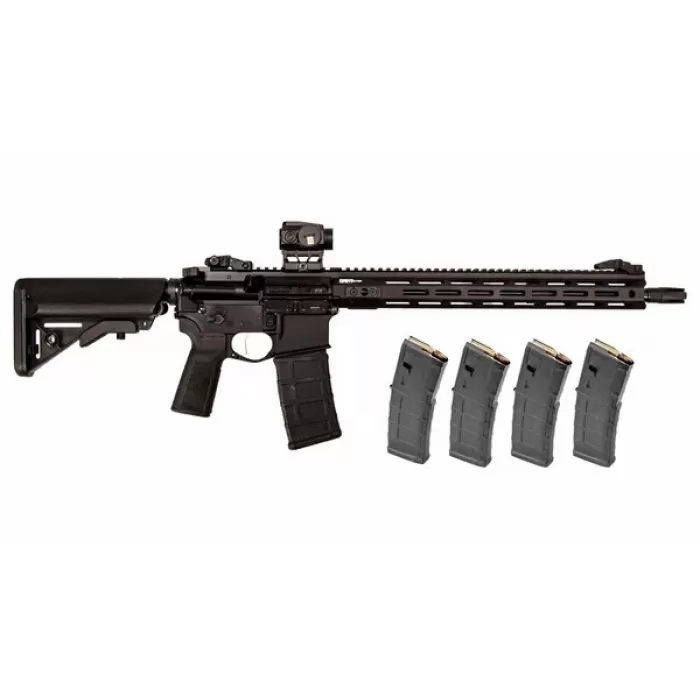Springfield Armory STV916556BV2B5PAC SAINT Victor V2 Gear Pac 5.56 NATO 30+1 16" Black Melonite Barrel, Black Hardcoat Anodized Aluminum Receiver w/Picatinny Rail, M-LOK Handguard, B5 Enhanced SOPMOD