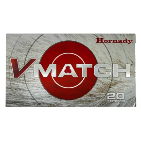 Hornady 83414 V-Match 22Creedmoor 69gr ELD-VT 20 Per Box/10 Case