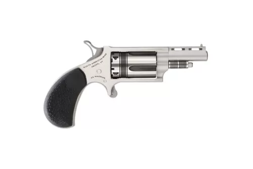 North American Arms 22 LR 5 Round Revolver, Stainless - 22MCTW