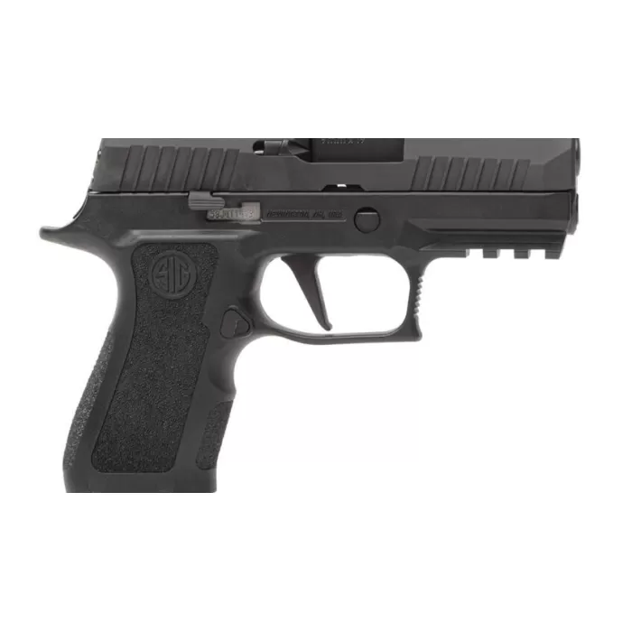 SIG SAUER P320-XCompact 9mm 3.6in 2x 15rd Mags Black Striker-Fired Pistol w/ ROMEO-X SIG-LOC PRO (320XC-9-BXR3-RXSL)