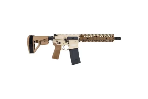 Daniel Defense Limited Edition MK18 10.3" 300BO 30rd Pistol, Two Tone FDE - DDMK18300BO