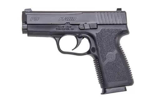 KAHR P9 9MM 3.6 SS BLK PLY FRAME NS 8RD