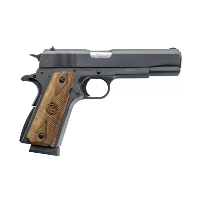 Chiappa 1911 Field Grade Pistol 45 ACP 5 in. Black w/ Walnut Grips 8 rd. Chiappa 1911 Field Grade Pistol 45 ACP 5 in. Black w/ Walnut Grips 8 rd.