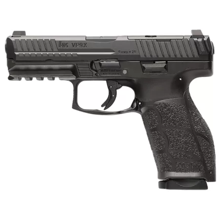 HK VP9A1 X 9mm 4.09in 2x10rd Black Optics Ready CA Compliant Striker-Fired Pistol (81001216)
