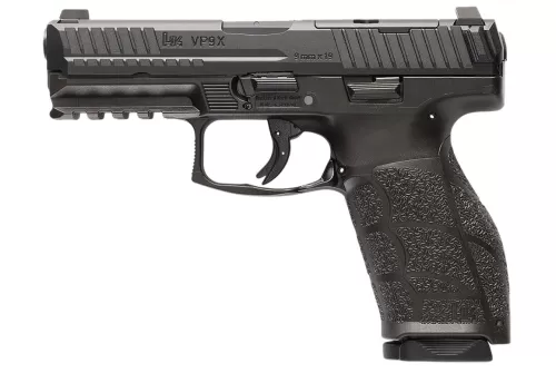 HK VP9A1 X 9mm 4.09in 2x10rd Black Optics Ready CA Compliant Striker-Fired Pistol (81001216)