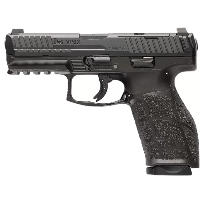 HK VP9A1 X 9mm 4.09in 2x10rd Black Optics Ready CA Compliant Striker-Fired Pistol (81001216)