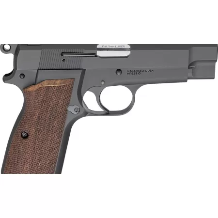SPRINGFIELD ARMORY SA-35 9mm 4in 15rd Black Pistol with Walnut Grips (HP9204)