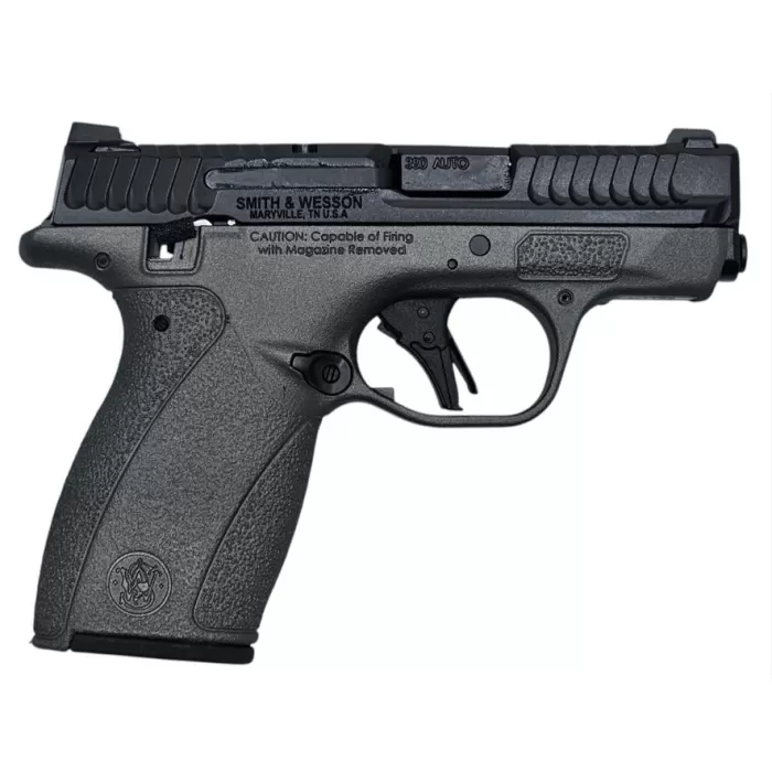 Smith & Wesson Bodyguard 2.0 Compact Thumb Safety Compliant .380 ACP Gray and Black Pistol