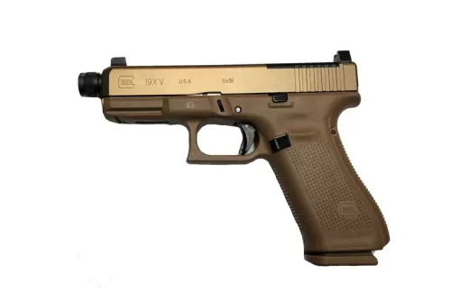 Glock 19X V 9mm Optic Ready Semi-Auto Pistol with Threaded Barrel (Made in USA)