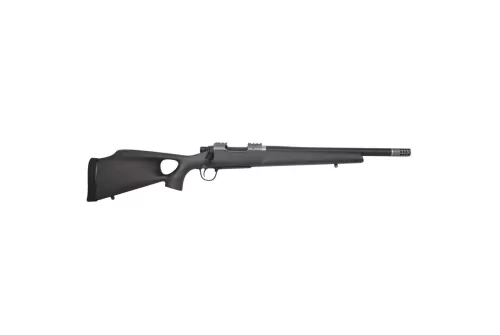 Christensen Arms 8010800505 Summit TI 308 Win 4+1 16.25" Carbon Fiber Threaded Barrel, Natural Titanium Drilled & Tapped Receiver, Black Carbon Fiber Thumbhole Stock