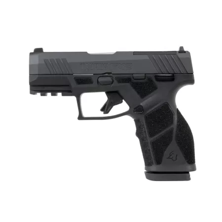 Taurus GX2 TORO 9mm 3.38'' Bbl Fixed Front Adj Rear Sights Striker SAO Poly Grip MIL-STD-1913 Rail Cyan/Stainless Pistol w/(1) 13rd Mag 1-GX2P939C