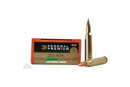 Federal Gold Medal .223 Rem 69-Grain 20-Rounds BTHP