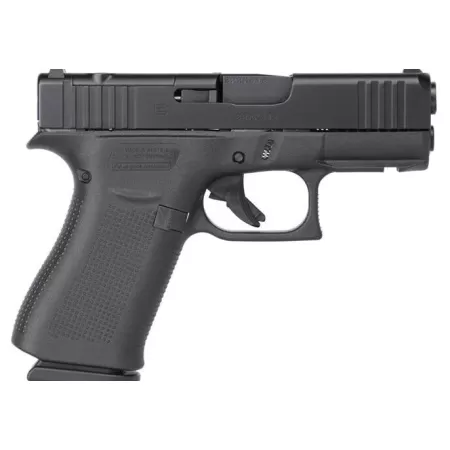 Glock UX4350203FRMOS G43X MOS 9mm Luger 15+1 3.41" Black GMB Barrel, Black Steel Serrated w/Optic Slide, Black Polymer Frame w/Accessory Rail, Ambidextrous, USA Made