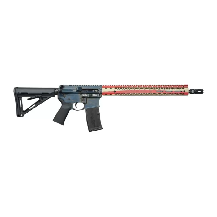 Black Rain Ordnance BRO-BETSY-250 Spec15 250th Anniversary 5.56 NATO 30+1 16" Red, White & Blue w/250th Anniversary Engraving Aluminum Receiver w/Picatinny Rail, Magpul MOE SL Black Polymer Stock, Bla