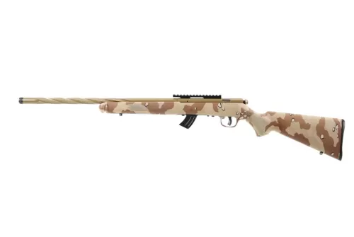 Savage Arms Mark II FV-SR .22 LR Desert Storm Chocolate Chip