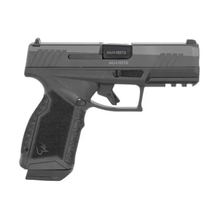 Taurus 1-GX4CR941-5X10 GX4 Carry Compact 9mm Luger 15+1 3.70" Satin Black DLC Barrel, Black Gas Nitride Alloy Steel Serrated Slide, Matte Black Stainless Steel Frame w/Picatinny Rail, Interchangeable