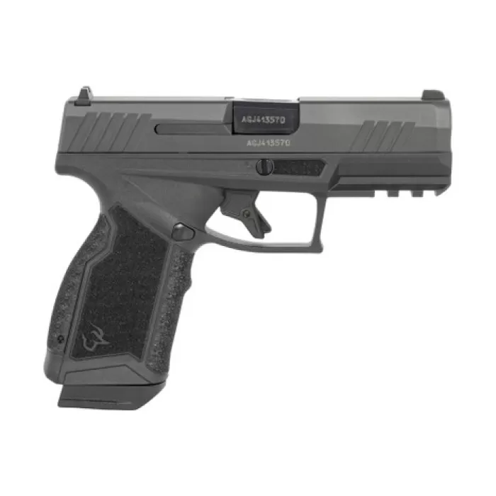 Taurus 1-GX4CR941-5X10 GX4 Carry Compact 9mm Luger 15+1 3.70" Satin Black DLC Barrel, Black Gas Nitride Alloy Steel Serrated Slide, Matte Black Stainless Steel Frame w/Picatinny Rail, Interchangeable