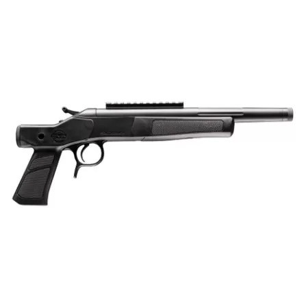 CVA CP801 Scout XP 223 Rem 1rd 11.50" Matte Stainless Steel Fluted Threaded Barrel, Picatinny Rail, Graphite Black XP Pistol Grip