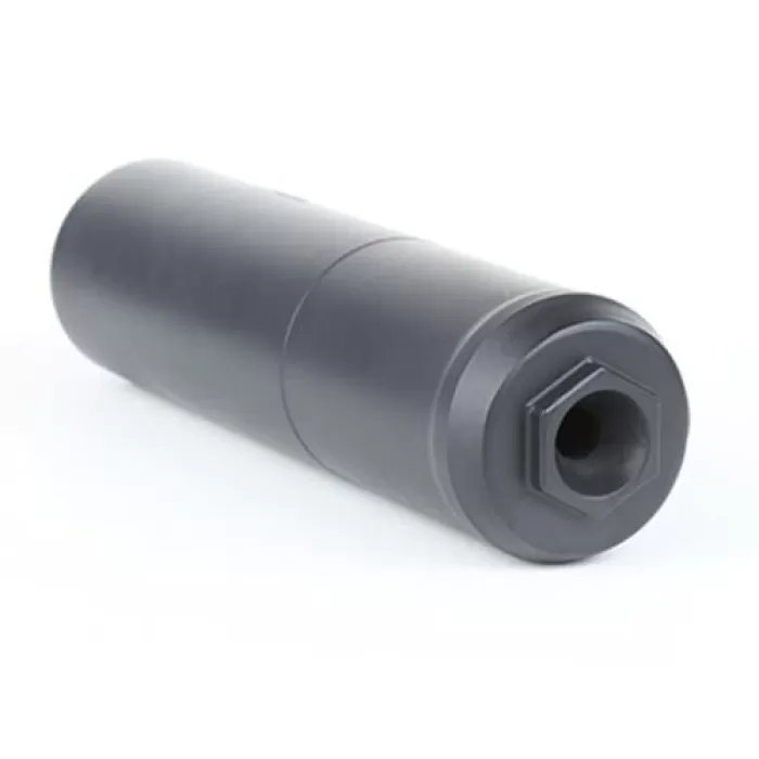 Griffin Armament GP 5 NFA Rifle Suppressor Matte Black Cerakote 6.25 Inch, 5.56mm NATO Caliber, Direct Mount, 17-4 Stainless Steel