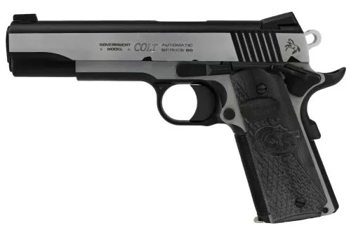 COLT COMBAT ELITE GOVT .45 ACP, 5" Barrel, BLEM, 7 rnd - Stainless/Black [MPN:ZO1070CE]