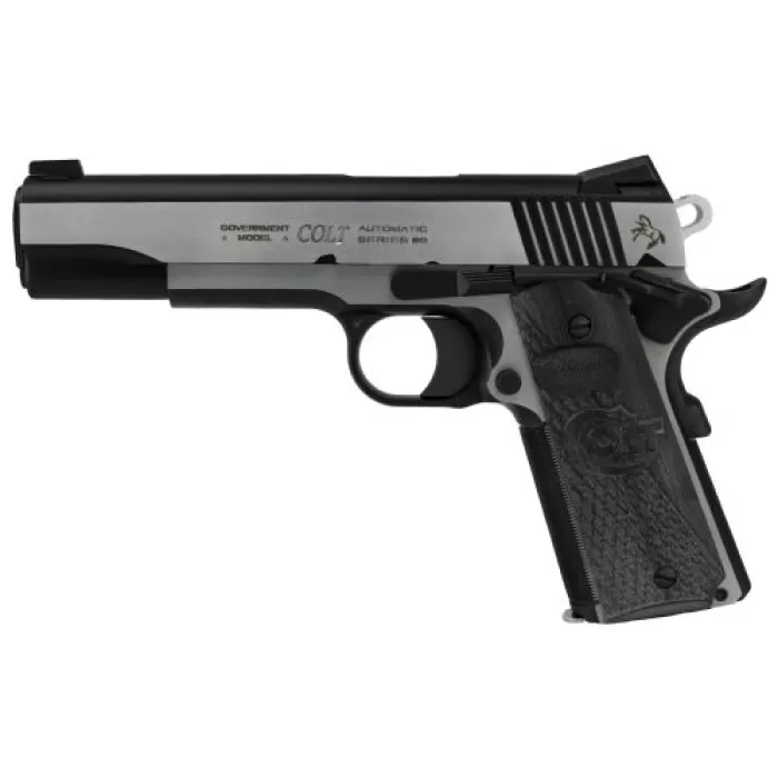 COLT COMBAT ELITE GOVT .45 ACP, 5" Barrel, BLEM, 7 rnd - Stainless/Black [MPN:ZO1070CE]