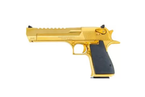 Magnum Research DE Mkxix 50Ae 6 Titanium Gold Blem ZDE50TG 151550008524