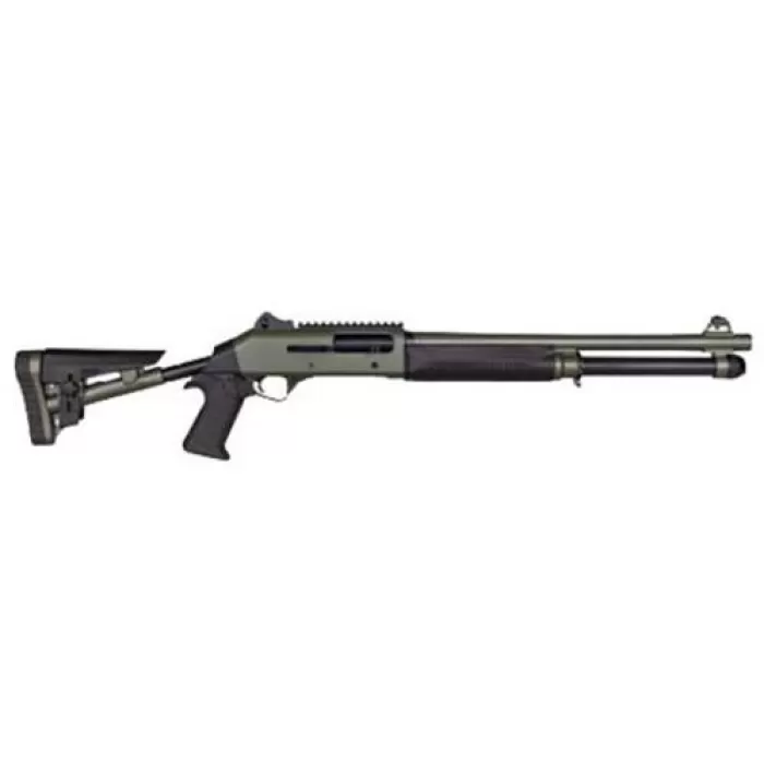 AKSA M4 18.50" 5 Round 12 Gauge Semi Auto Shotgun w/ Adjustable Sights AKSA M4 18.50" 5 Round 12 Gauge Semi Auto Shotgun w/ Adjustable Sights