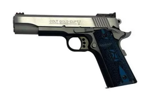 COLT GOLD CUP TROPHY 45ACP 5 DUO TONE BLEM
