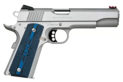 CLT 1911 GOVT 45ACP 5 SS N.M. BARREL BLEM