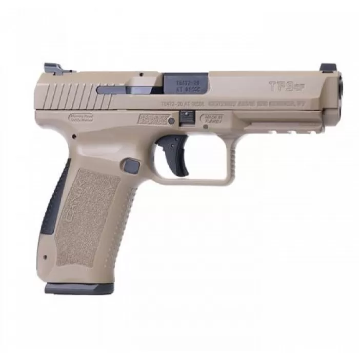 CENT BLEM CANIK TP9SFT 9MM 5 Black 18RD - 18+1 Rounds, 4.46 CENT BLEM CANIK TP9SFT 9MM 5 Black 18RD - 18+1 Rounds, 4.46