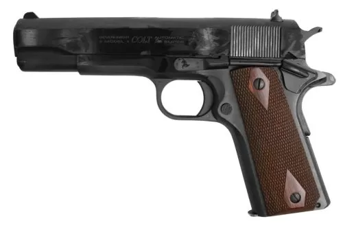 CLT 1911 CLASSIC 38SUP BLUED NO ROLLMARKS BLEM