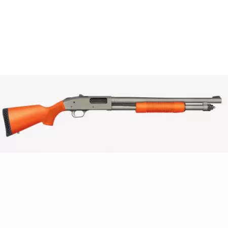 MOSSBERG 590A1 Professional 12Ga 18.5in 6rd Orange/Tungsten Security Pump-Action Shotgun (50791)