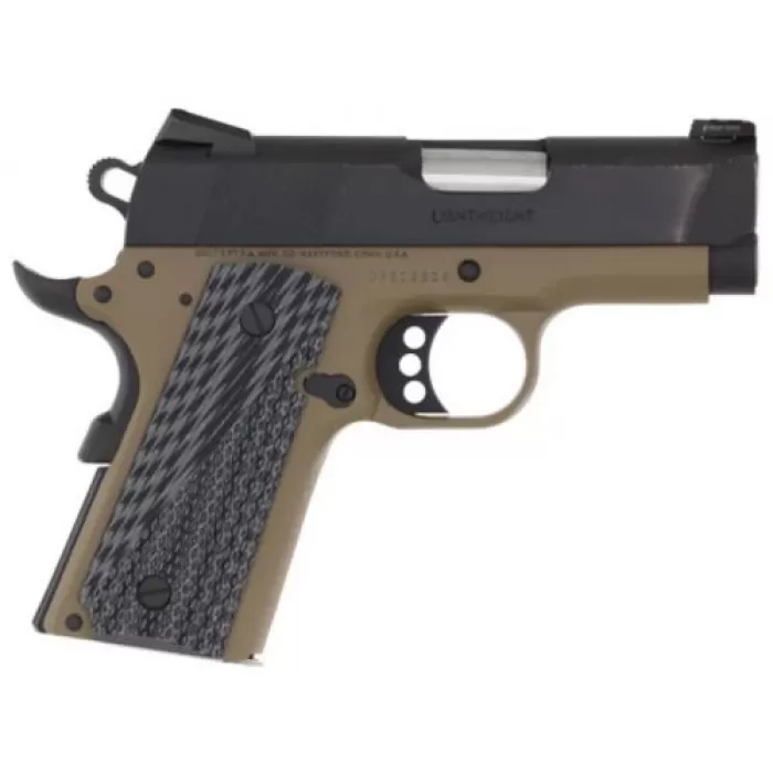 CLT DEFENDER 45ACP 3 BLK SLIDE FDE FRAME BLEM